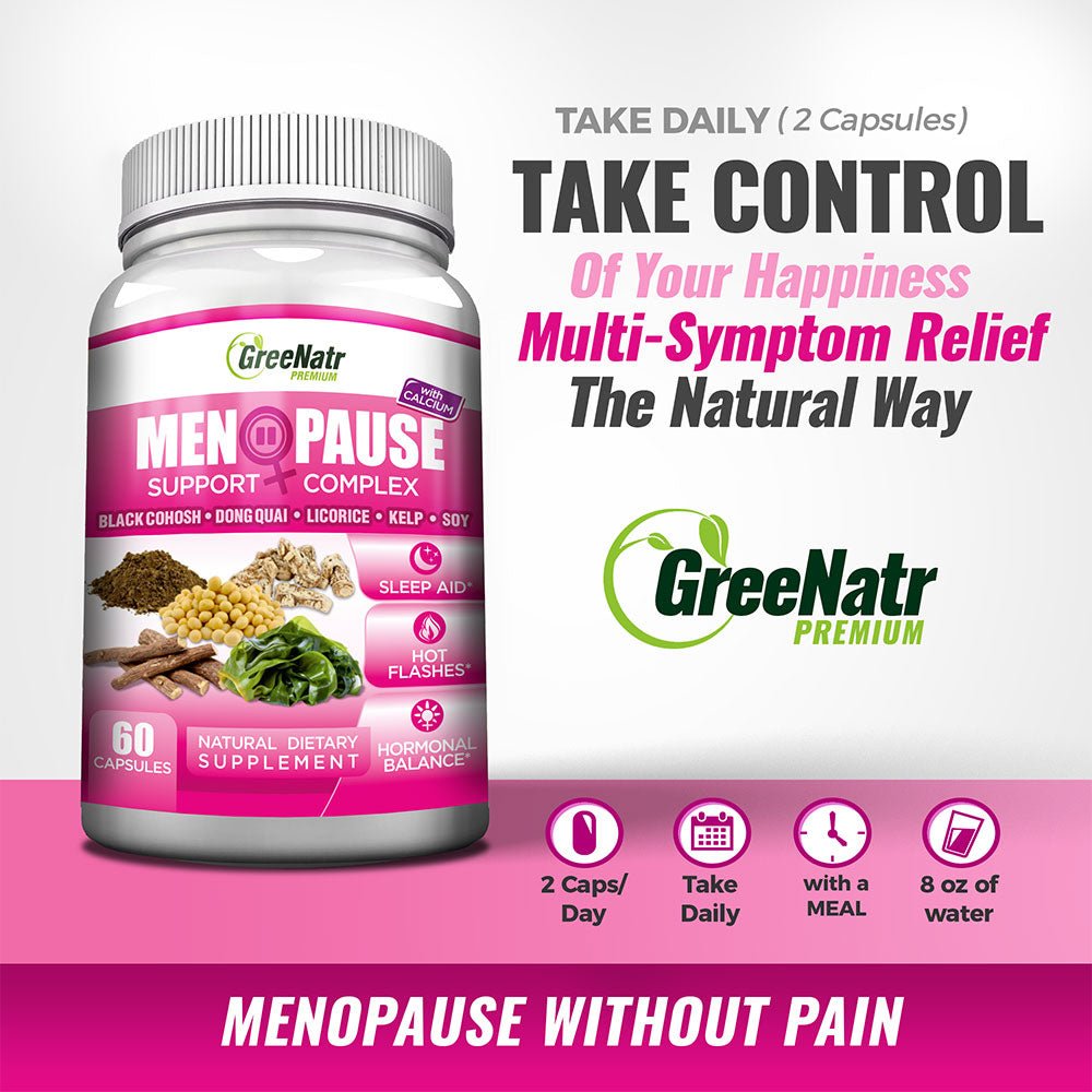 Optimal Wellness Solutions: Herbal Menopause Support + Ginseng & Ginkgo Biloba