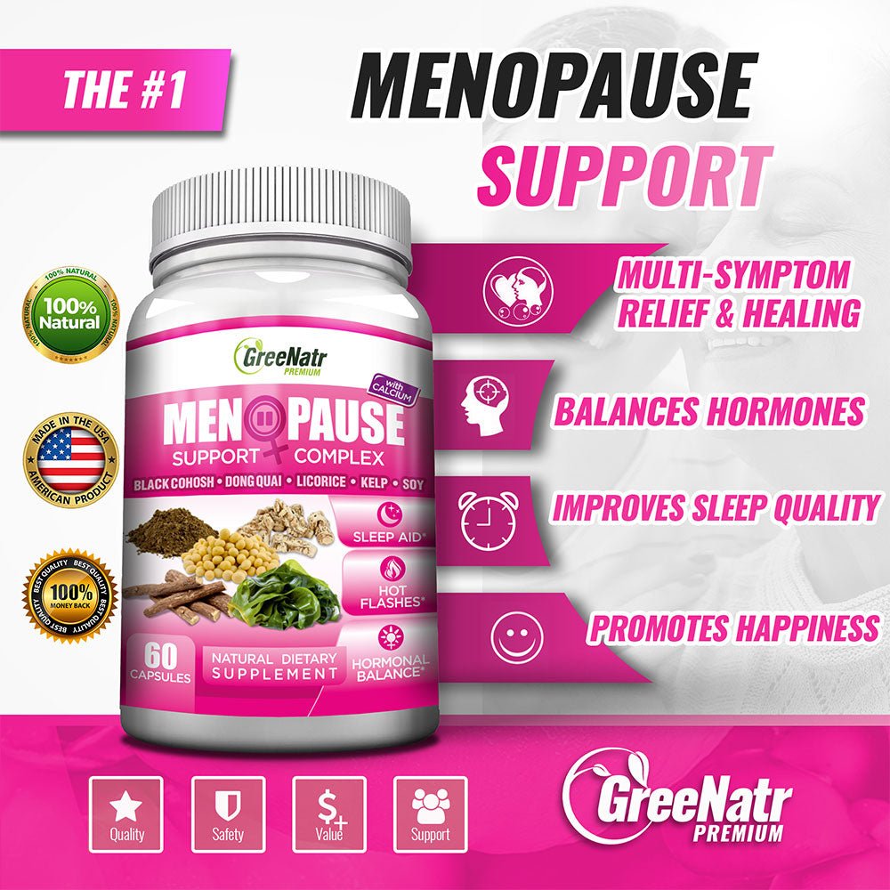 Optimal Wellness Solutions: Herbal Menopause Support + Ginseng & Ginkgo Biloba