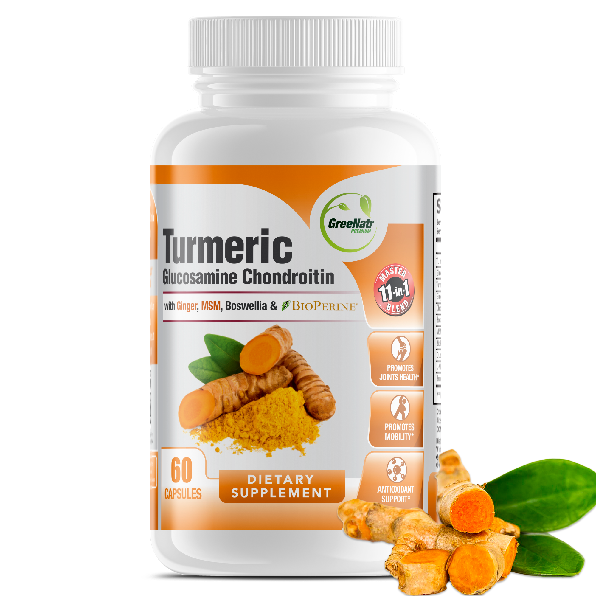 Turmeric Curcumin with Black Pepper Joint Support