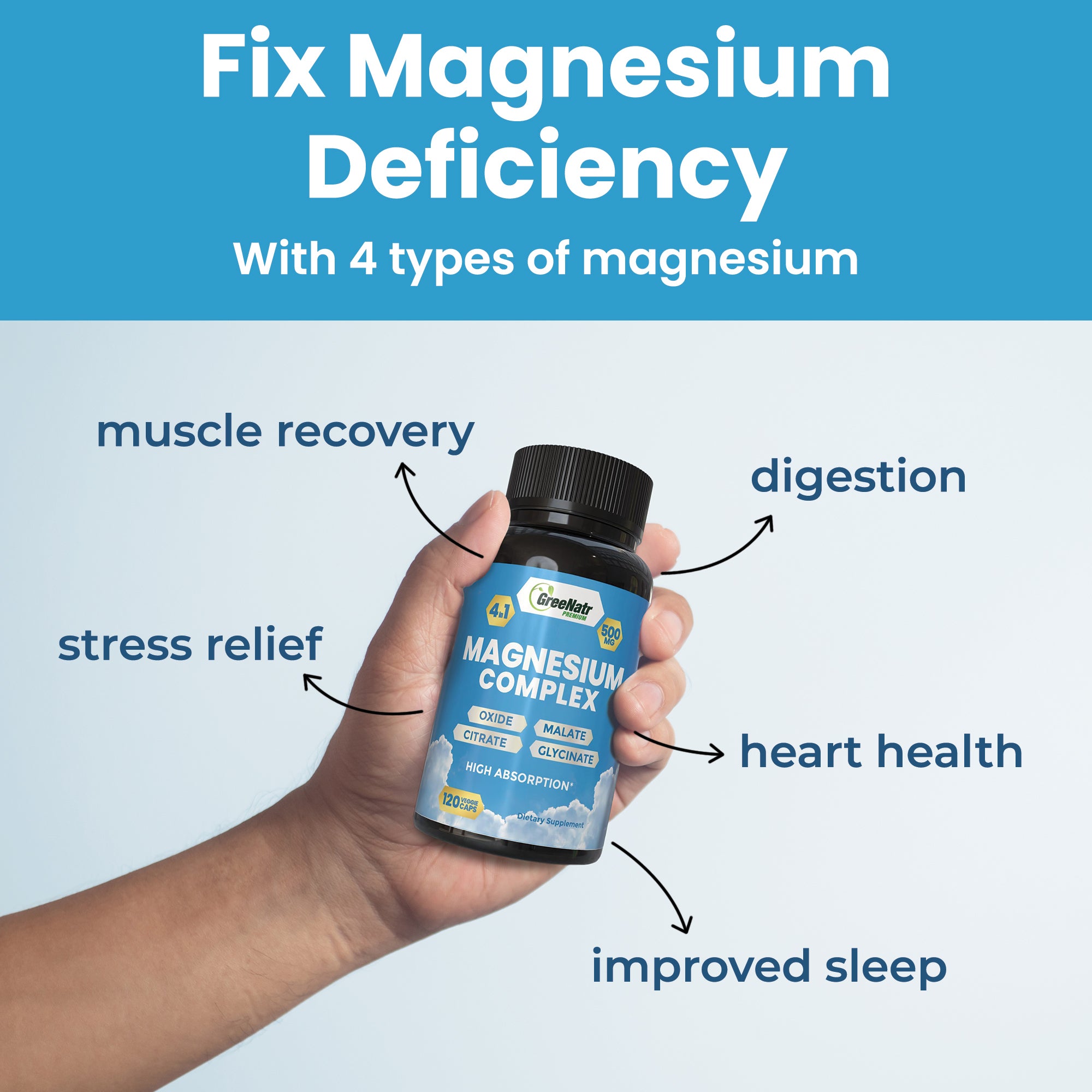 SLEEP & RELAX BUNDLE: Ginseng & Ginkgo Biloba + Magnesium Complex