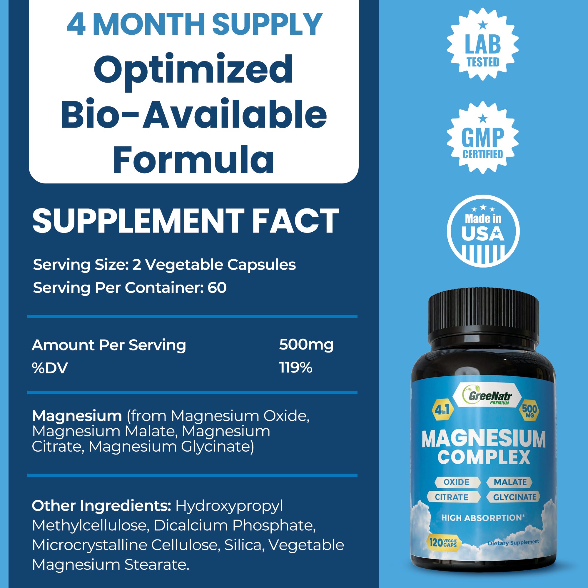 SLEEP & RELAX BUNDLE: Ginseng & Ginkgo Biloba + Magnesium Complex