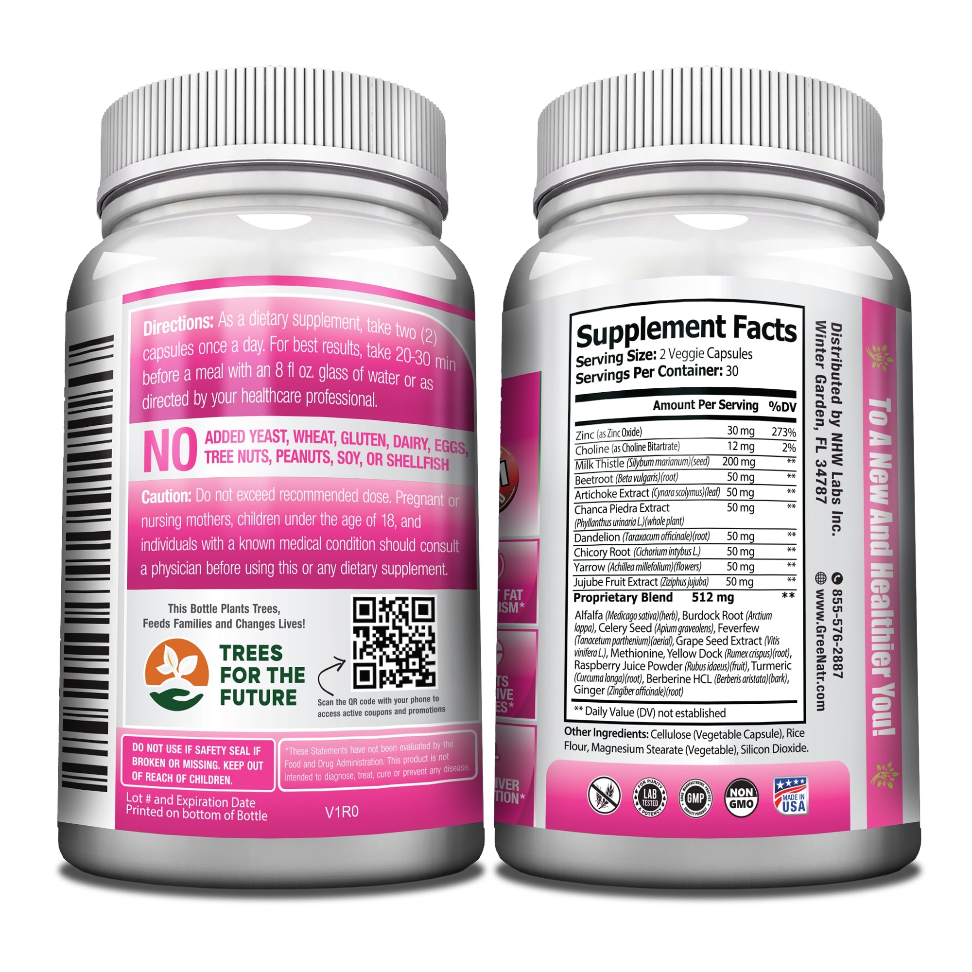 Liver Cleanse Detox & Repair Formula - For Optimal Liver Health Support