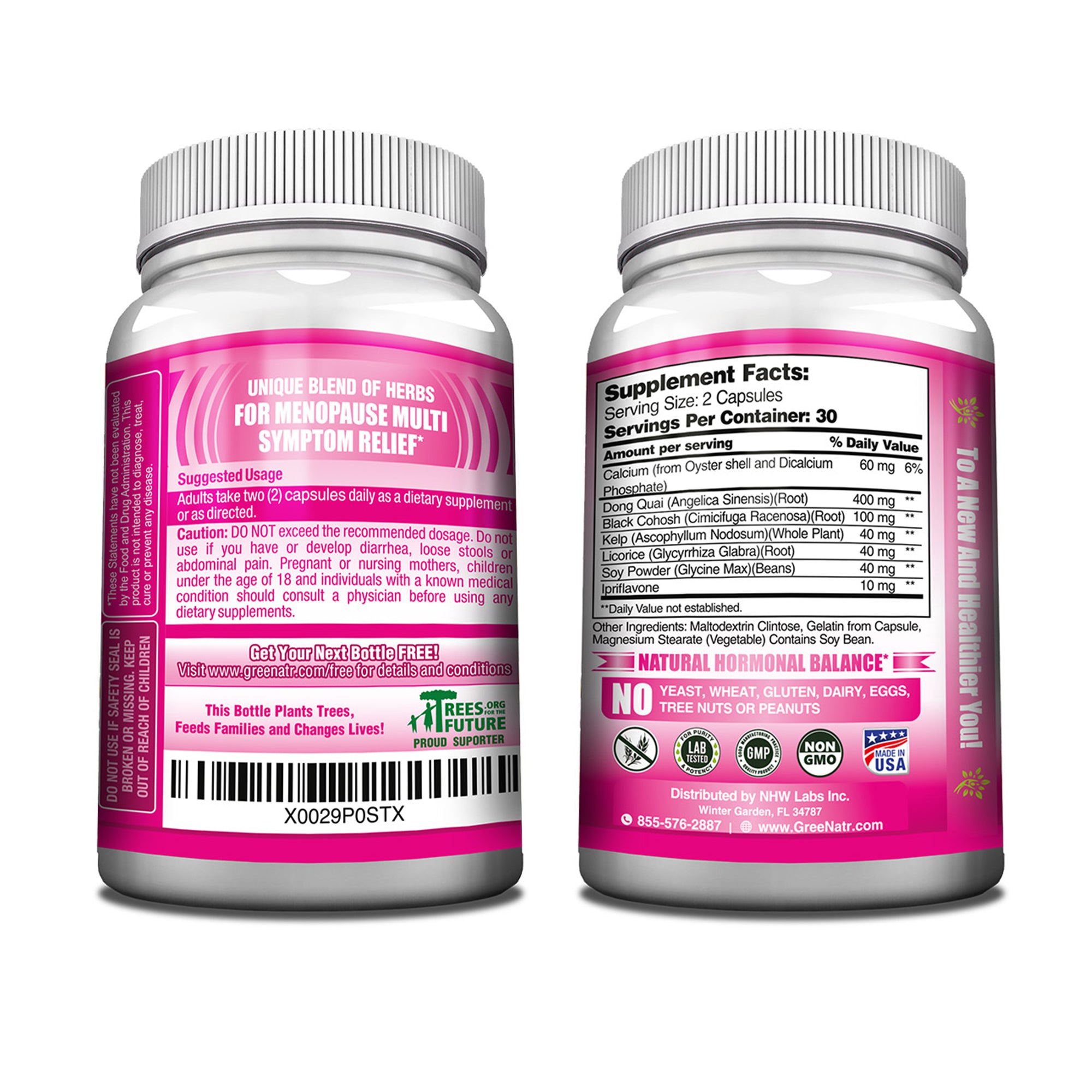 Menopause Support Supplement | Herbal Complex