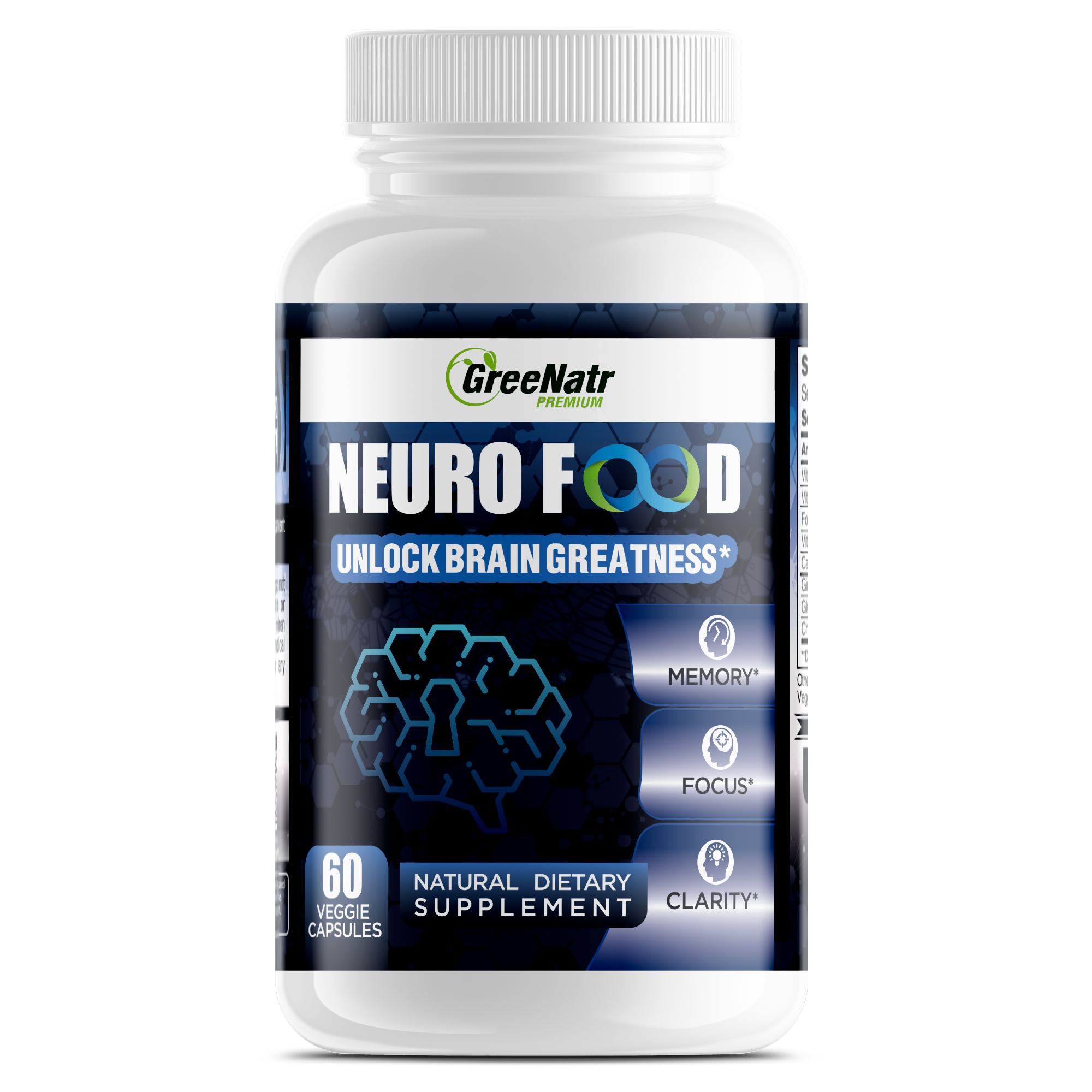 Brain Support Supplement Memory and Focus