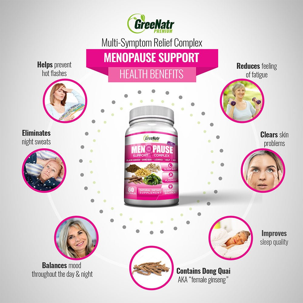 Optimal Wellness Solutions: Herbal Menopause Support + Ginseng & Ginkgo Biloba