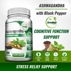 Organic Ashwagandha with Black Pepper for Enhanced Absorption