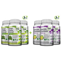Antioxidant Weight Loss Bundle: Garcinia Cambogia + Green Coffee Extract