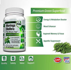 Weight Loss Bundle: Moringa Oleifera + Green Coffee Bean Extract