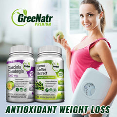 Antioxidant Weight Loss Bundle: Garcinia Cambogia + Green Coffee Extract