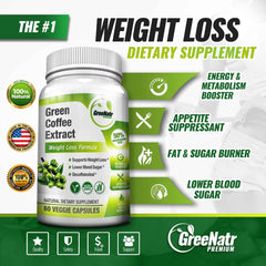 Weight Loss Bundle: Moringa Oleifera + Green Coffee Bean Extract